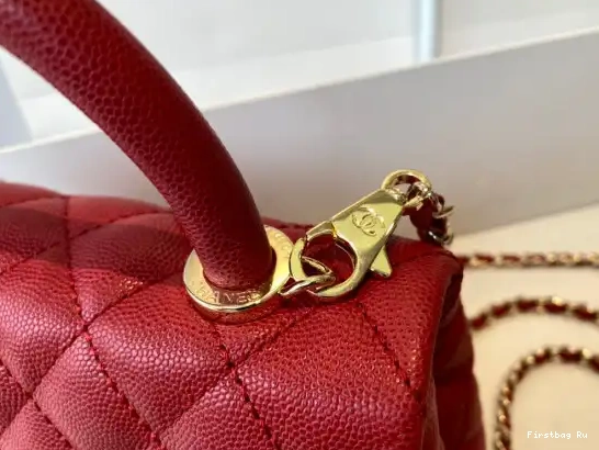 Firstbag Ru FLAP MINI WITH BAG CHANEL HANDLE TOP 0612